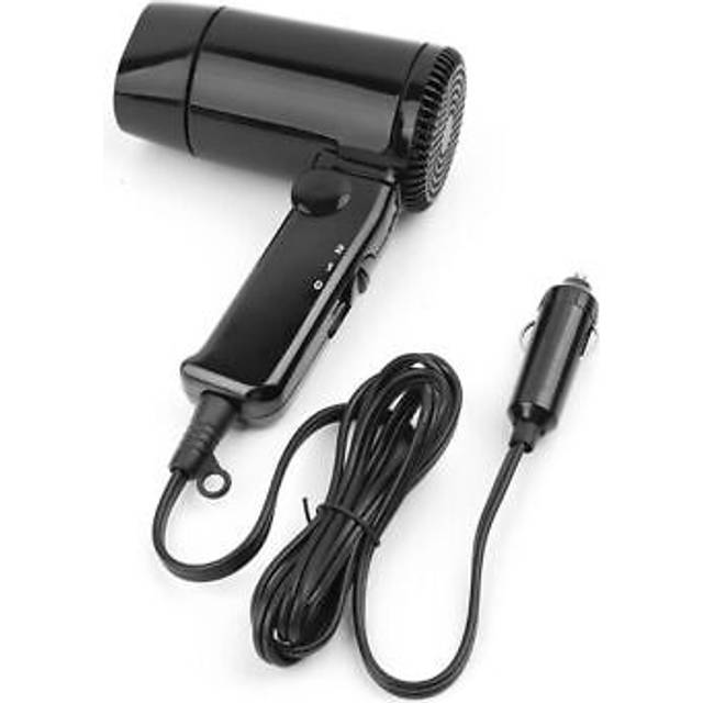 Portable 12V Car-styling Hair Dryer Hot & Cold Folding Blower Window Defroster