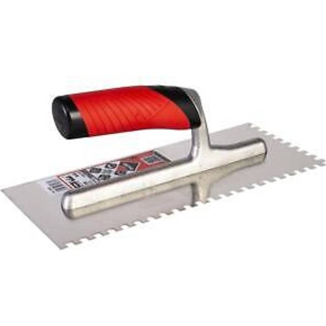 Rubi 74942 Stainless Steel Adhesive Trowel 12mm x 12mm