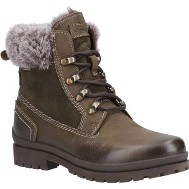 Cotswold Evenlode Khaki Ankle Boots For Female - Size 39