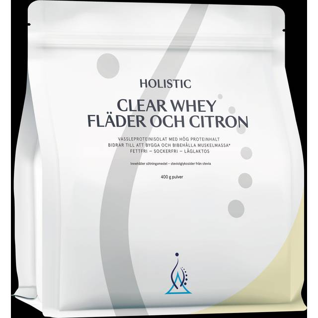 Holistic Clear Whey Vassleproteinisolat Fläder och Citron 400 g - Multi