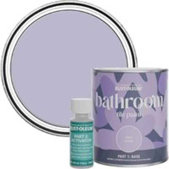 Rust-Oleum Bathroom Tile Paint, Matt Finish - Wisteria 750ml - - Purple