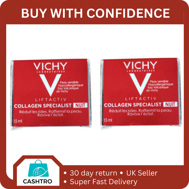 Vichy LiftActiv Collagen SPecialist Night Cream Hypoallergenic -NFIS 15ml