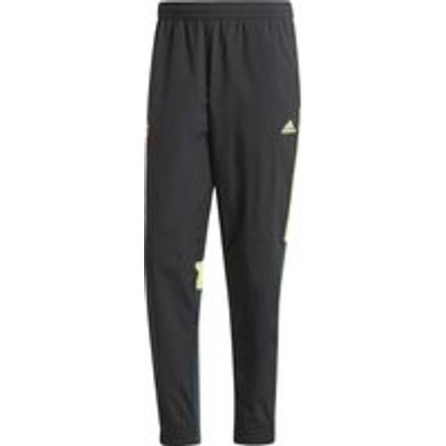 2024 Manchester United Tracksuit Bottoms (Black) Men's Polyester Made By: Adidas