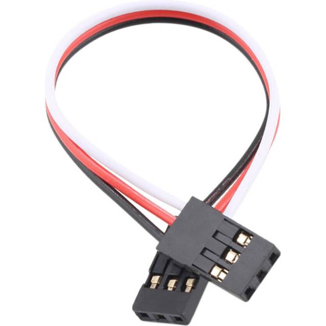 10cm Male to Male JR Plug Servo Extension Lead Wire Cable 100mm for RC Plane