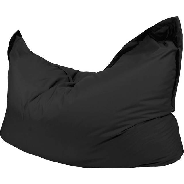 Bean Bag Lounger - Black (Medium)