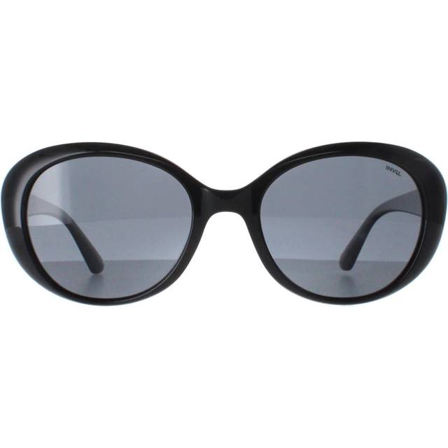 INVU Oval Womens Black Grey Polarized B2022 - One Size