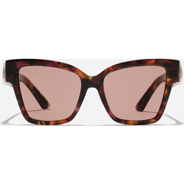 Dolce & Gabbana Dg Precious Sunglasses - Woman New Arrivals Havana Pink Pearl Acetate Onesize