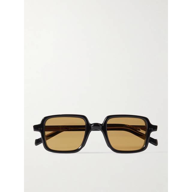 Cutler and Gross - GR02 Rectangle-Frame Acetate Sunglasses - Men - Black