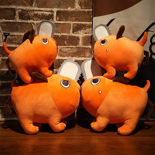 SHEIN 1pc Plush Stuffed Animal Plush Toy Soft Throw Pillow Decorations, Anime Cosplay Plush Doll, Suitable For Children&#39;s Birthday Party Christmas Kids And