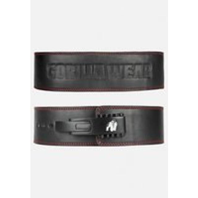 4 Inch Premium Lever Belt, black, large/xlarge