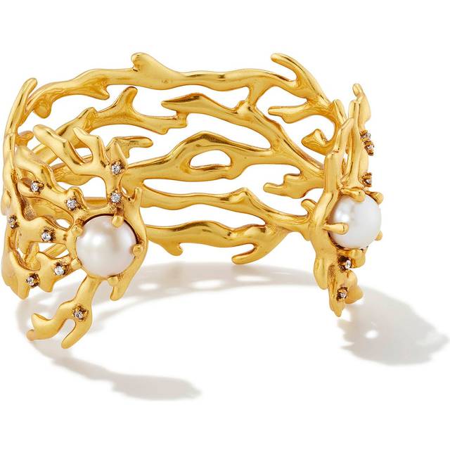 Kendra Scott Shea Pearl Statement Cuff Bracelet