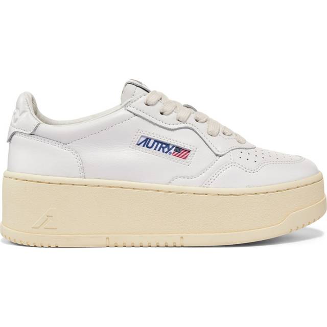 Autry `Platform` Low-Top Sneakers - White - IT 40