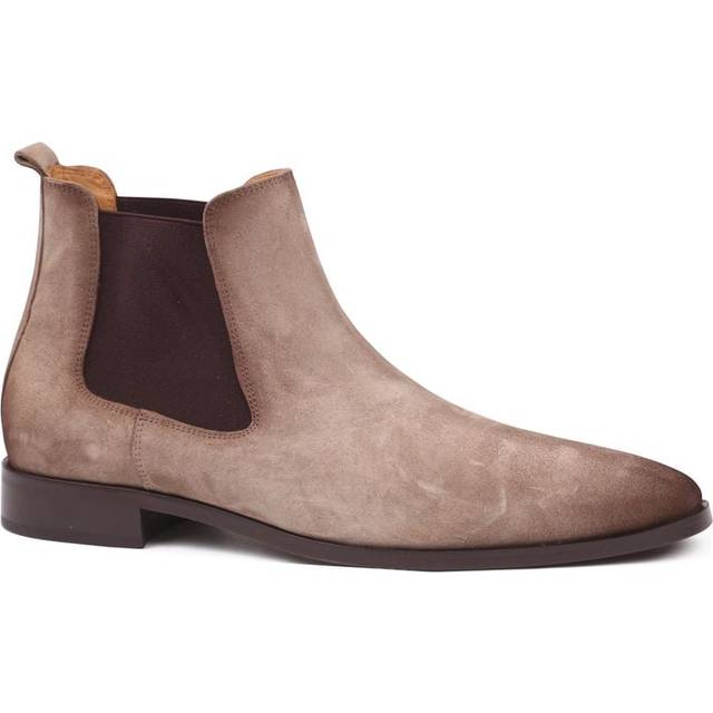 Suitable Chelsea Boot Suede Beige Taupe size 45