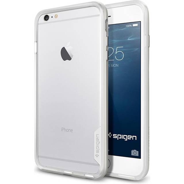 SPIGEN Neo Hybrid EX Bumper Skal till Apple iPhone 6(S) Plus (Silver)