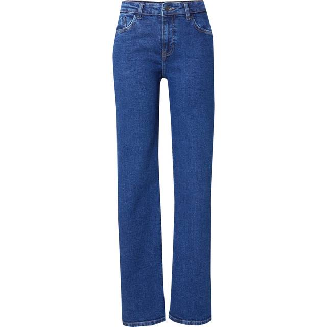 NMYOLANDA NW Wide Jeans AZ365DB FWD NOOS, Mörkblå denim, 26W x 32L