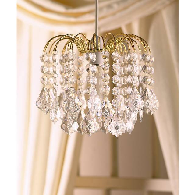 Fountain 1-Light Pendant - Gold;Brass