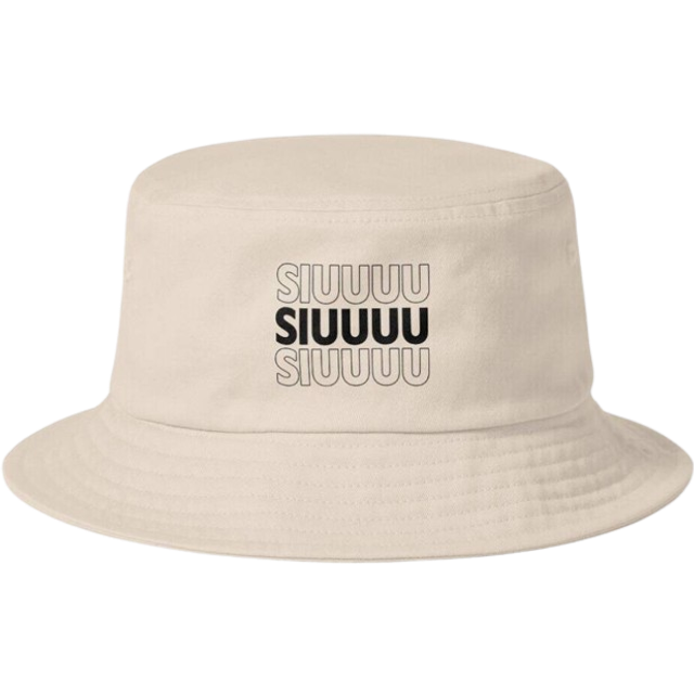 Bucket Hat CRISTIANO RONALDO SIU T SHIRT Adult in 10 Stylish Colors
