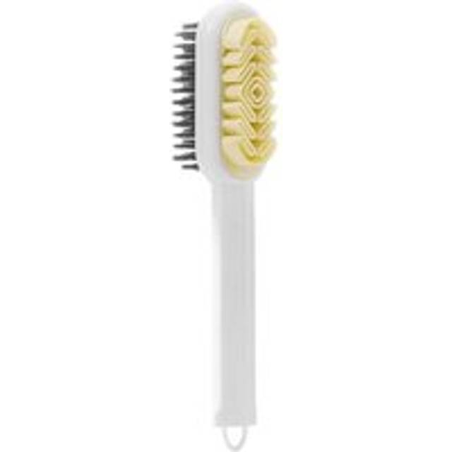 Double Sided Shoe Brush, Bristle Brush for Shoes, Nubuck Cleaner Brush, Leather Brush, Cleaning Care Brush for Boots Jackets Couch Sneakers - Alwaysh