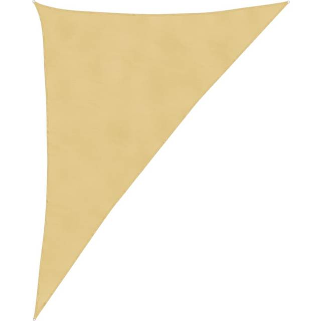 vidaXL Sun Shade Sail Sand 4x5x6.4 m 100% Polyester Oxford - Yellow