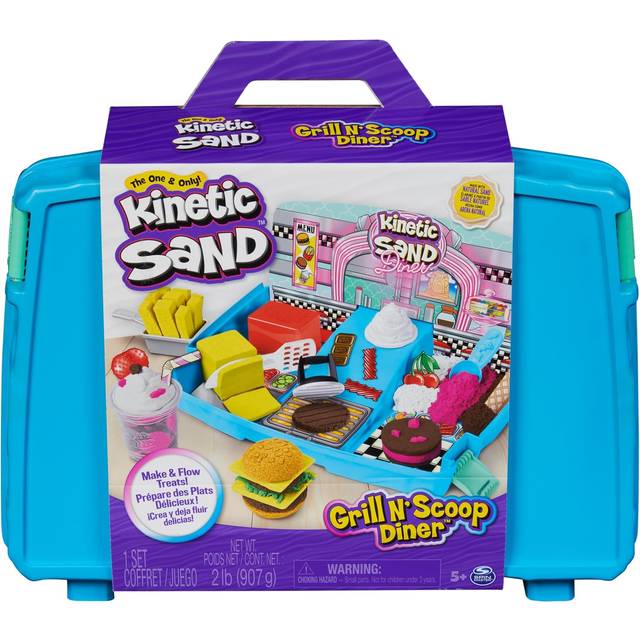 Kinetic Sand låda med magisk sand - restaurang