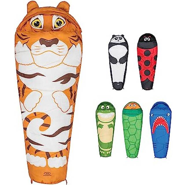 Creature Kids Mummy Sleeping Bag - Orange