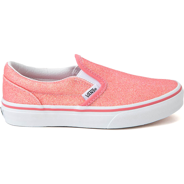 Vans Skor - Classic Slip-On - Glitter Rosa - Vans - 34 - Skor