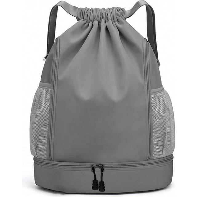 SHEIN Fashion Drawstring Backpack New Casual Backpack For Men And Women Outdoor Mountaineering Oxford Cloth Fitness Backpack Drawstring Bag Rucksack Basketb