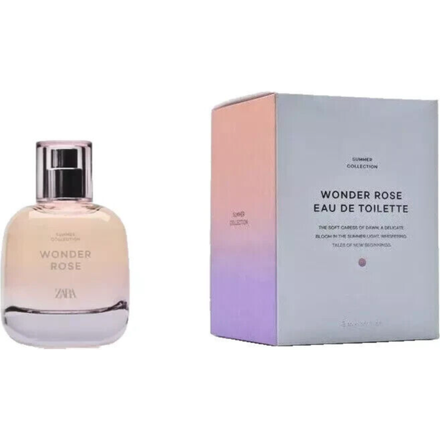 ZARA Wonder Rose Summer Collection 90ml Eau De Toilette Perfume