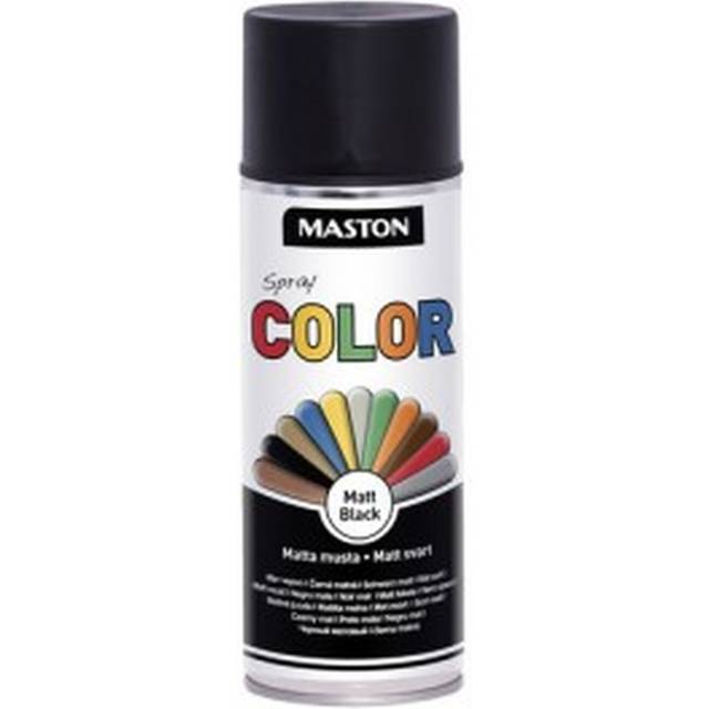 Spray Color Black Matt 400ml - Black Matt
