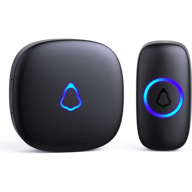 Secrui wireless doorbell, plug in waterproof battery operated cordless doorbell