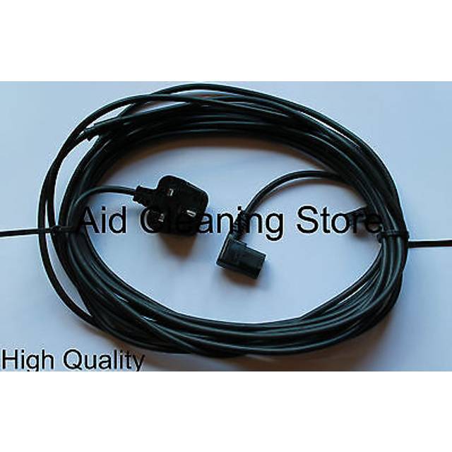 Nilfisk hoover vacuum cable cleaner mains power cable flex 15mblack