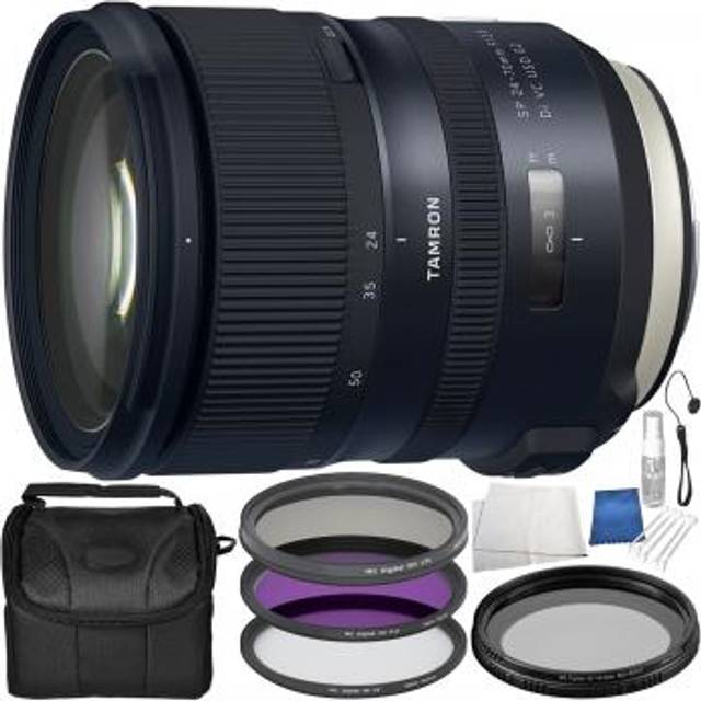 Tamron SP 24-70mm f/2.8 Di VC USD G2 Lens for Canon EF Bundle