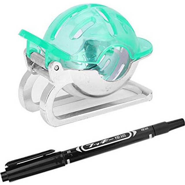 Golf Ball Marker, Golf Ball Line Drawing Tool Alignment Putting Tool Kit with Pens Template Liner Alignment Recreational Sports