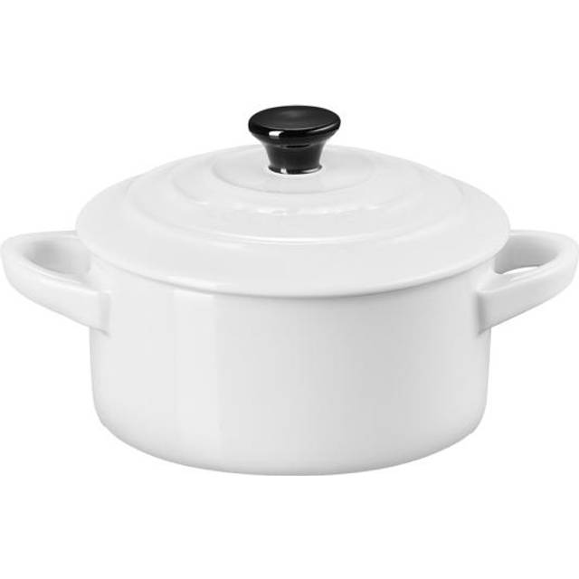 Le Creuset Le Creuset mini casserole 10 cm White