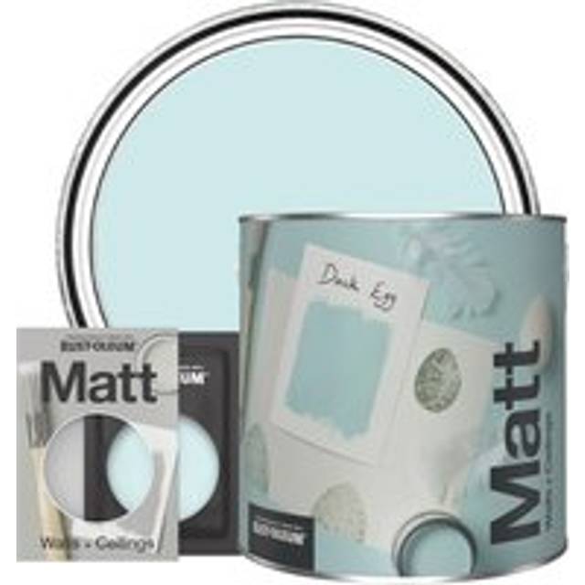 Rust-Oleum Washable Matt Wall Paint - DUCK EGG - 10ml - Blue