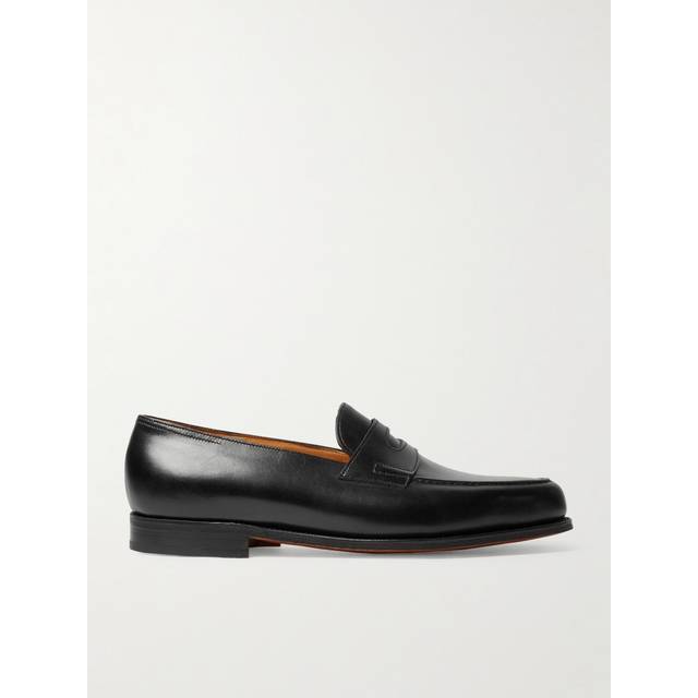 John Lobb - Lopez Leather Penny Loafers - Men - Black - UK 8