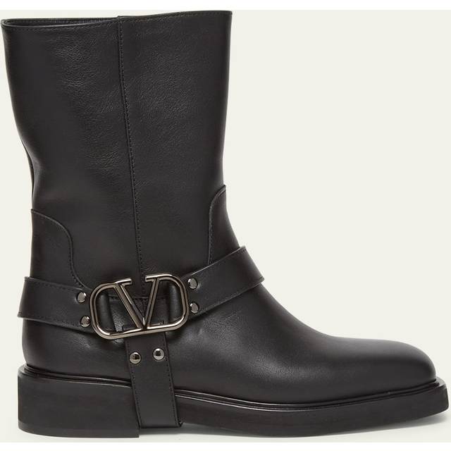 Valentino Garavani Women's Vlogo Signature Boot in Black | Size 40 | 5W2S0JK6KZS Color 0NO (40)