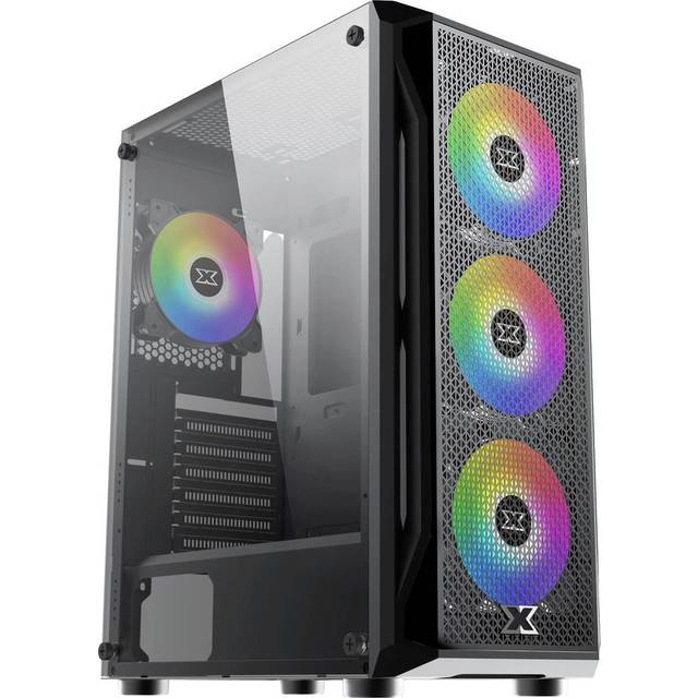 Xigmatek Gaming X Midi-Tower Datorchassi GAMER Svart Sidofönster