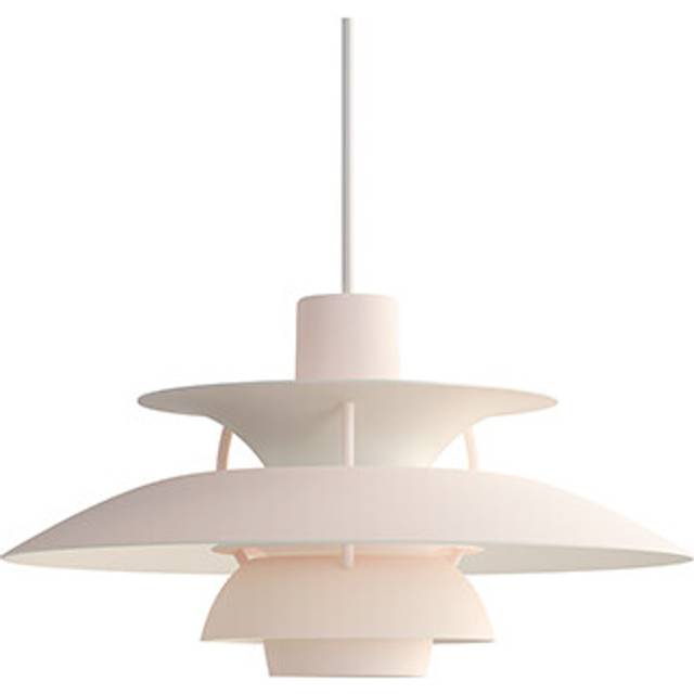 Louis Poulsen PH 5 MINI pendant lamp monochrome Pale blush