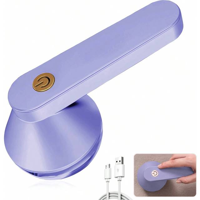 SHEIN 1 Pc 400mAh Rechargeable Portable Electric Lint Remover, Fabric Shaver, Clothes Fuzz Pill Remover - Won&#39;t Damage Clothing