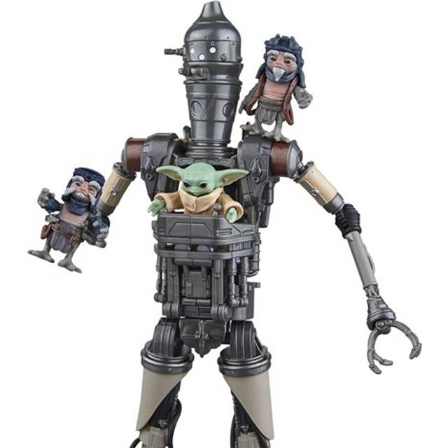 STAR WARS The Black Series IG-12 & Grogu  The Mandalorian Deluxe Collectible 6 Inch Action Figure 2-Pack