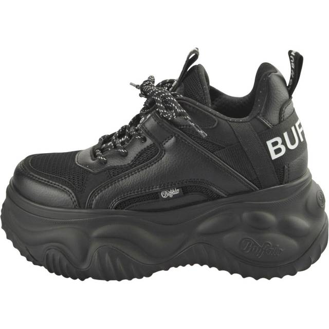 Women's Trainers Buffalo Blader Matcha - Vegan Nappa/Nubuck/Mesh - Noir