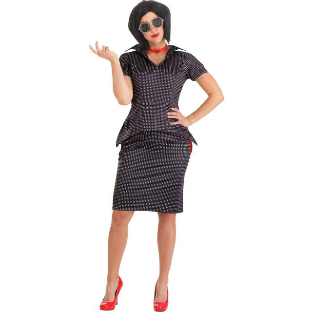 Coraline Other Mother Women's Costume | Coraline Costumes - Blue&#47;Red&#47;White (XS)