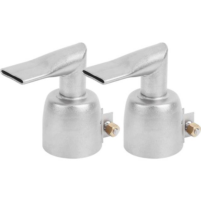 2pcs 20mm 90 Degree Angled Weld Nozzle Hot Air Gun Welding Nozzle Accessory