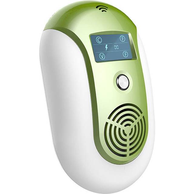 Plug-in Ultrasonic Pest Repellent Portable Electric Mosquito Rat Repeller with Constant or Variable US Plug black