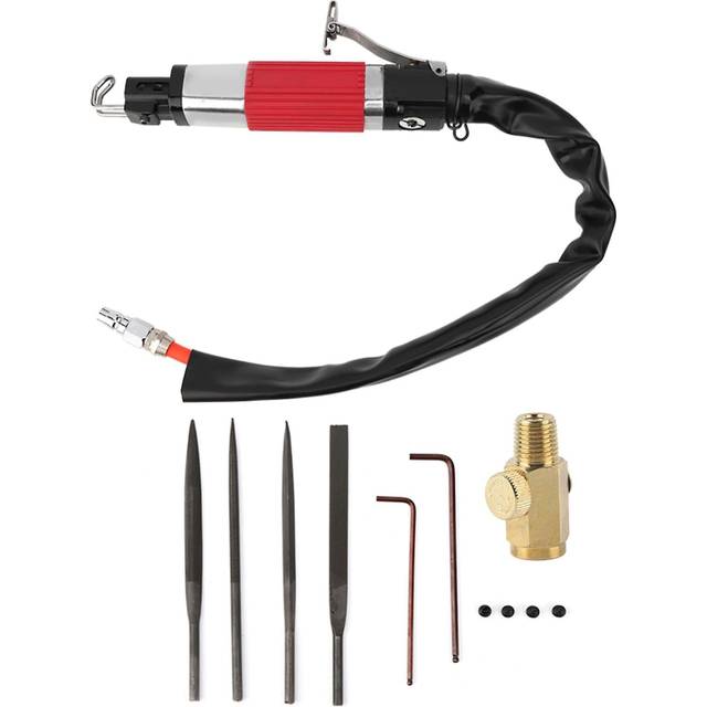 Pneumatic File Air Saw Silent Hose Set Molds Grinding Metal Sawing Bar Cutting Dr-af10s