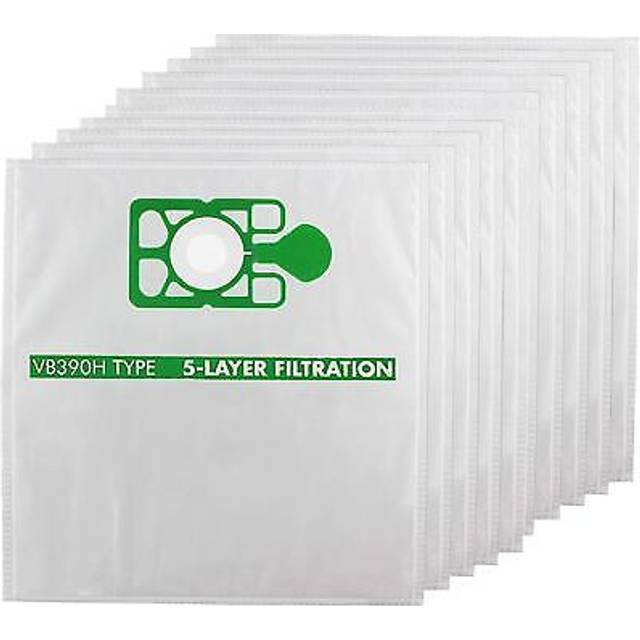 Cloth Bags For Numatic Nuvac Nnv200 Vnr200-2 Vnp180 Vacuum Dust Bag X 10 Pack