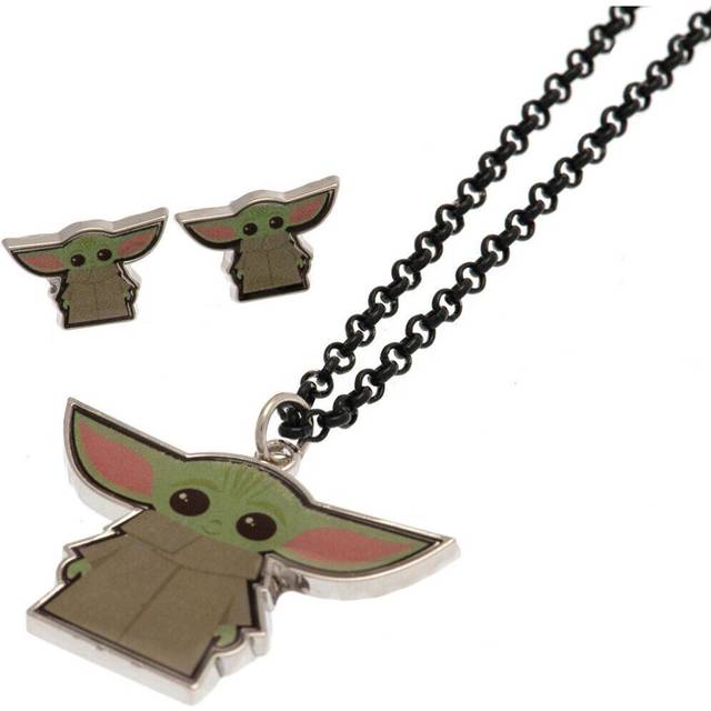 Star Wars: The Mandalorian Fashion Jewellery Necklace & Earring Set