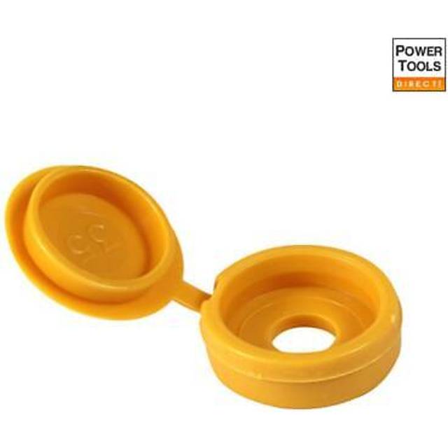 TIMco SHCCYELLOWP Small Hinged Screw Cap Yellow Bag of 100