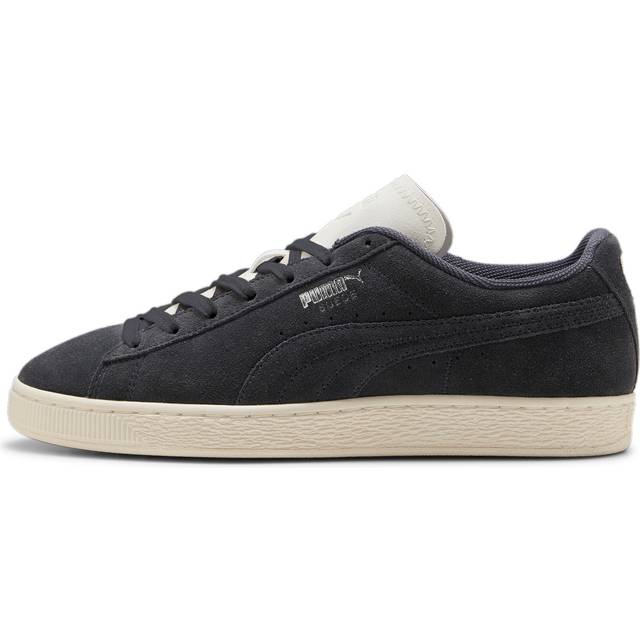 Puma Suede Premium Sneakers, Gray, Size 40.5, Shoes